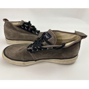 Sperry Top Sider Men's Suede High Top Sneakers Casual Shoes Gray Size 7.5M